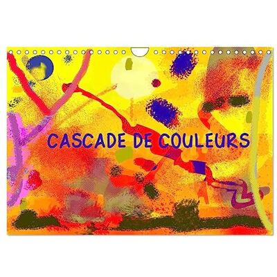 CALVENDO Cascade de couleurs (Calendrier mural 2027 DIN A4 vertical), calendrier mensuel CALVENDO Cascade de couleurs (Calendrier mural 2027 DIN A4 vertical), calendrier mensuel