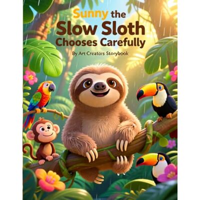 ART Sunny the Slow Sloth Chooses Carefully: A Gentle Rainforest Adventure Teaching Kids Mindfulness and Thoughtful Decisions (Sunny the Slow Sloth Social-Emotional Learning Series) ART Sunny the Slow Sloth Chooses Carefully: A Gentle Rainforest Adventure Teaching Kids Mindfulness and Thoughtful Decisions (Sunny the Slow Sloth Social-Emotional Learning Series)