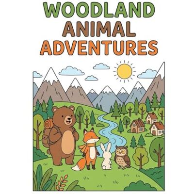 Andersson Woodland Animal Adventure: Children's Colouring Book Andersson Woodland Animal Adventure: Children's Colouring Book