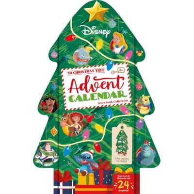 3D Christmas Tree Advent Calendar Storybook Collection: Countdown to Christmas with classic Disney tales 3D Christmas Tree Advent Calendar Storybook Collection: Countdown to Christmas with classic Disney tales