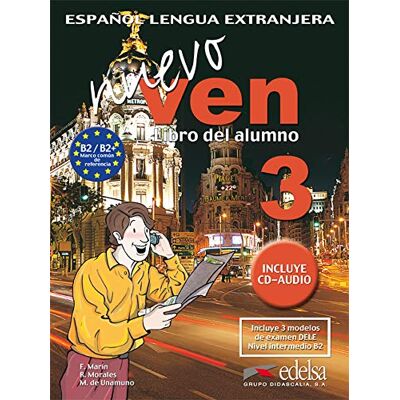 Marín Arrese, Fernando Nuevo ven 3 libro del alumno + CD audio: Vol. 3 Marín Arrese, Fernando Nuevo ven 3 libro del alumno + CD audio: Vol. 3