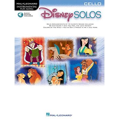 Hal Leonard DISNEY Solos de Peliculas para Violoncello (Inc.Download Card) Hal Leonard DISNEY Solos de Peliculas para Violoncello (Inc.Download Card)