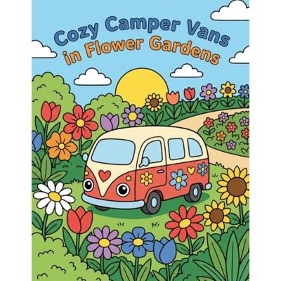 Andersson Cozy Camper Vans in Flower Gardens Andersson Cozy Camper Vans in Flower Gardens