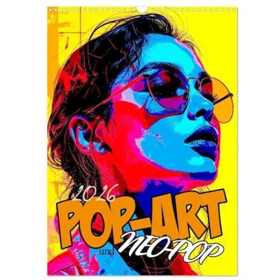 Braun Pop-Art und Neo-Pop (Wandkalender 2026 DIN A3 hoch), Monatskalender: Aspekte der bunten Konsumwelt Braun Pop-Art und Neo-Pop (Wandkalender 2026 DIN A3 hoch), Monatskalender: Aspekte der bunten Konsumwelt