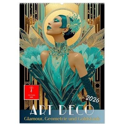und Peter Roder, Meike Art Deco Glamour, Geometrie und Goldstaub (Wandkalender 2026 DIN A2 hoch), Monatskalender: Die Zeit des Experiments: Kunst, Eleganz, Luxus, Stil. und Peter Roder, Meike Art Deco Glamour, Geometrie und Goldstaub (Wandkalender 2026 DIN A2 hoch), Monatskalender: Die Zeit des Experiments: Kunst, Eleganz, Luxus, Stil.