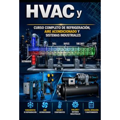 Devi HVAC y Chillers: Curso Completo de Refrigeración, Aire Acondicionado y Sistemas Industriales (HVAC Books In Spanish) Devi HVAC y Chillers: Curso Completo de Refrigeración, Aire Acondicionado y Sistemas Industriales (HVAC Books In Spanish)