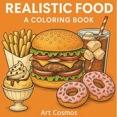 ART Realistic Food: A Coloring Book ART Realistic Food: A Coloring Book