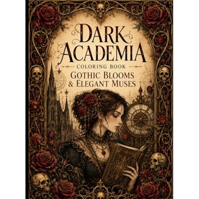 ART Dark Academia Coloring Book: Gothic Blooms & Elegant Muses ART Dark Academia Coloring Book: Gothic Blooms & Elegant Muses