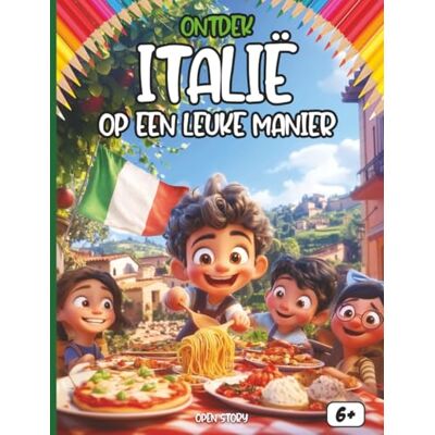 Open Story Ontdek Italië op een leuke manier: Een vrolijke reis door het land van pizza, gladiatoren en kunst – Geschiedenis, Feesten, Legendes en Recepten – Met Quiz en Kleurplaten – Vanaf 6 jaar Open Story Ontdek Italië op een leuke manier: Een vrolijke reis door het land van pizza, gladiatoren en kunst – Geschiedenis, Feesten, Legendes en Recepten – Met Quiz en Kleurplaten – Vanaf 6 jaar