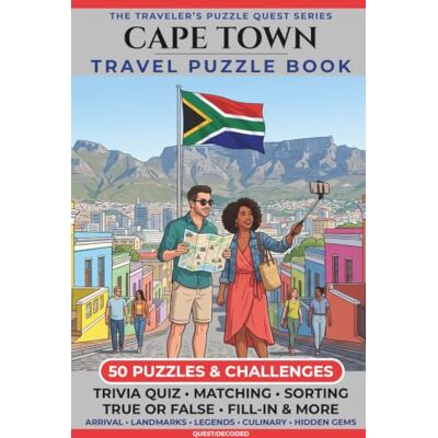 Garmin Cape Town Travel Puzzle Book: 50 Brain Games, Trivia & Things to Do for Adults Local History, Landmarks, Hidden Tips & Culinary Secrets The ... Trip (The Traveler's Puzzle Quest Series) Garmin Cape Town Travel Puzzle Book: 50 Brain Games, Trivia & Things to Do for Adults Local History, Landmarks, Hidden Tips & Culinary Secrets The ... Trip (The Traveler's Puzzle Quest Series)