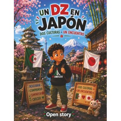 Open Story Un DZ en Japón Dos culturas Un encuentro: Libro Infantil Ilustrado con Preguntas y Páginas para Colorear Una Conmovedora Historia de Amistad, ... e Intercambio Cultural entre Argelia y Japón Open Story Un DZ en Japón Dos culturas Un encuentro: Libro Infantil Ilustrado con Preguntas y Páginas para Colorear Una Conmovedora Historia de Amistad, ... e Intercambio Cultural entre Argelia y Japón