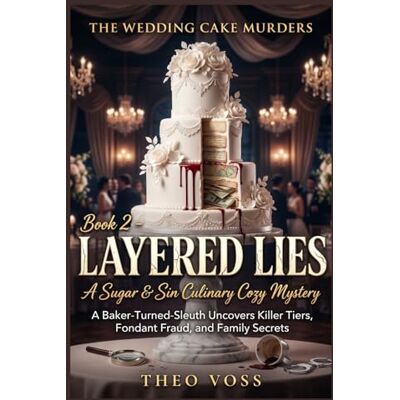 Voss Layered Lies : A Sugar & Sin Culinary Cozy Mystery: A Baker-Turned-Sleuth Uncovers Killer Tiers, Fondant Fraud, and Family Secrets Voss Layered Lies : A Sugar & Sin Culinary Cozy Mystery: A Baker-Turned-Sleuth Uncovers Killer Tiers, Fondant Fraud, and Family Secrets