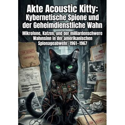 Weber Akte Acoustic Kitty: Kybernetische Spione und der Geheimdienstliche Wahn: Mikrofone, Katzen, und der milliardenschwere Wahnsinn in der amerikanischen Spionageabwehr, 1961–1967 Weber Akte Acoustic Kitty: Kybernetische Spione und der Geheimdienstliche Wahn: Mikrofone, Katzen, und der milliardenschwere Wahnsinn in der amerikanischen Spionageabwehr, 1961–1967