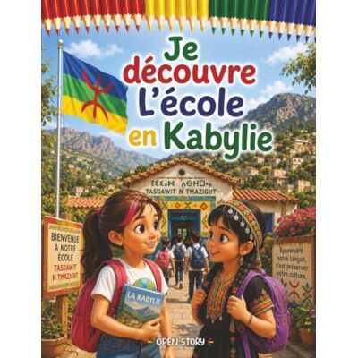 Open Story Je découvre l'école en Kabylie: Un voyage chaleureux au cœur des montagnes, de l'écriture tifinagh, des chansons, du partage et des traditions – Avec quiz et coloriages Open Story Je découvre l'école en Kabylie: Un voyage chaleureux au cœur des montagnes, de l'écriture tifinagh, des chansons, du partage et des traditions – Avec quiz et coloriages