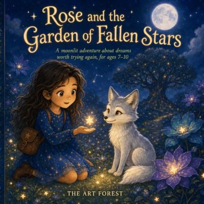ART Rose and the Garden of Fallen Stars: A magical chapter-book adventure for ages 7-10 about courage, friendship, and trying again ART Rose and the Garden of Fallen Stars: A magical chapter-book adventure for ages 7-10 about courage, friendship, and trying again