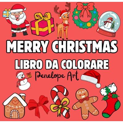 ART MERRY CHRISTMAS Libro da colorare: 50 Semplici Disegni da Colorare per Adulti e Bambini! ART MERRY CHRISTMAS Libro da colorare: 50 Semplici Disegni da Colorare per Adulti e Bambini!