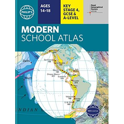 Philip's Maps RGS Modern School Atlas: 100th edition ( World Atlas) Philip's Maps RGS Modern School Atlas: 100th edition ( World Atlas)