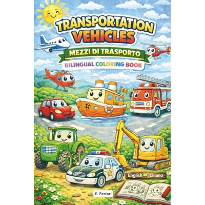 Acer Transportation Vehicles: I Mezzi di Trasporto: Bilingual Colouring Book for Kids Learn Italian Vocabulary ENG-ITA Acer Transportation Vehicles: I Mezzi di Trasporto: Bilingual Colouring Book for Kids Learn Italian Vocabulary ENG-ITA