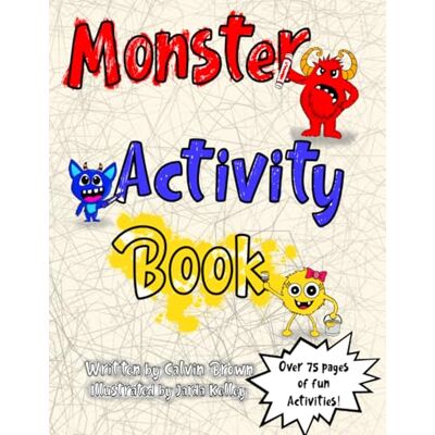 Calvin Red Monster Blue Monster Activity Book for Kids Ages 4–8: Coloring, Scavenger Hunts, Dot-to-Dot, Drawing, and Fun Learning Games (Social Emotional ... Workbook (Red Monster Blue Monster Series) Calvin Red Monster Blue Monster Activity Book for Kids Ages 4–8: Coloring, Scavenger Hunts, Dot-to-Dot, Drawing, and Fun Learning Games (Social Emotional ... Workbook (Red Monster Blue Monster Series)