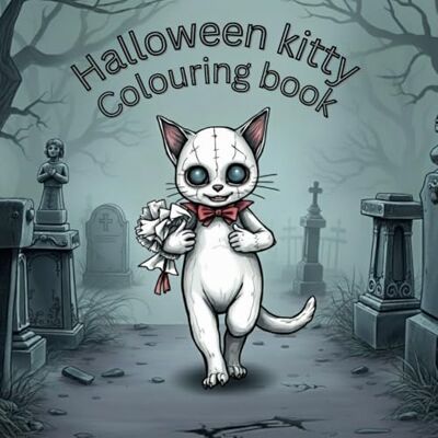 ART Halloween kitty: Colouring book ART Halloween kitty: Colouring book