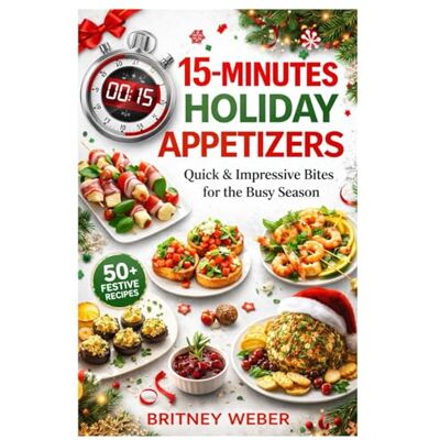 Weber 15-MINUTE HOLIDAY APPETIZERS: Quick & Impressive Bites for the Busy Season Weber 15-MINUTE HOLIDAY APPETIZERS: Quick & Impressive Bites for the Busy Season