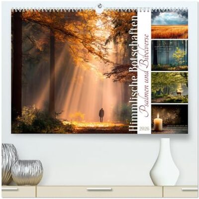 Viola, Melanie Psalmen und Bibelverse Himmlische Botschaften (hochwertiger Premium Wandkalender 2026 DIN A2 quer), Kunstdruck in Hochglanz: Worte des Lichts und Seelenfrieden Viola, Melanie Psalmen und Bibelverse Himmlische Botschaften (hochwertiger Premium Wandkalender 2026 DIN A2 quer), Kunstdruck in Hochglanz: Worte des Lichts und Seelenfrieden