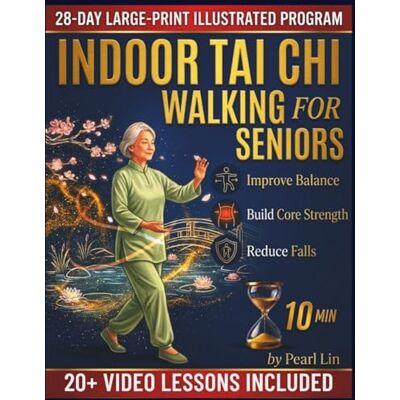 Pearl Indoor Tai Chi Walking for Seniors: A 28-Day Beginner-Friendly Program to Reduce Falls, Build Core Strength, Improve Balance, and Lose Weight with a 10-Minute Daily Routine. Pearl Indoor Tai Chi Walking for Seniors: A 28-Day Beginner-Friendly Program to Reduce Falls, Build Core Strength, Improve Balance, and Lose Weight with a 10-Minute Daily Routine.