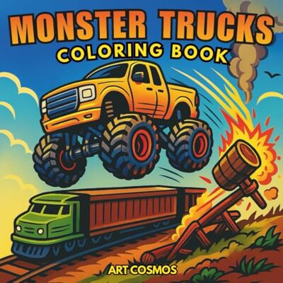 ART Monster Trucks: Coloring Book ART Monster Trucks: Coloring Book