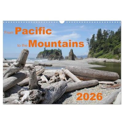 CALVENDO From Pacific to the Mountains 2026 (Wall Calendar 2026 DIN A3 Landscape), 12 Month Wall Calendar CALVENDO From Pacific to the Mountains 2026 (Wall Calendar 2026 DIN A3 Landscape), 12 Month Wall Calendar