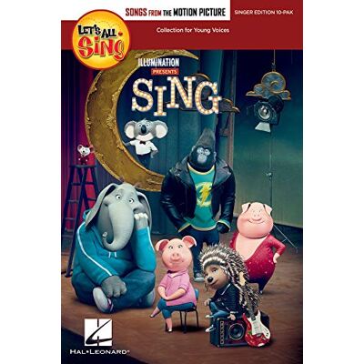 Hal Leonard Let's All Sing Songs from the Motion Picture SING-Vocal-Album Songbook Hal Leonard Let's All Sing Songs from the Motion Picture SING-Vocal-Album Songbook