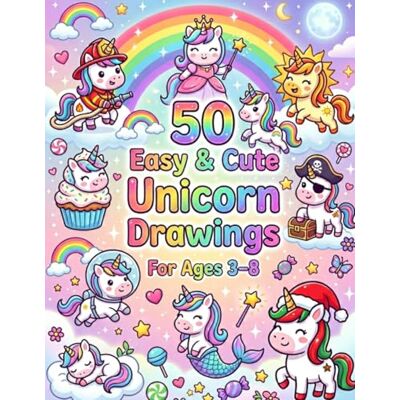 Panda 50 Easy & Cute Unicorn drawings Panda 50 Easy & Cute Unicorn drawings