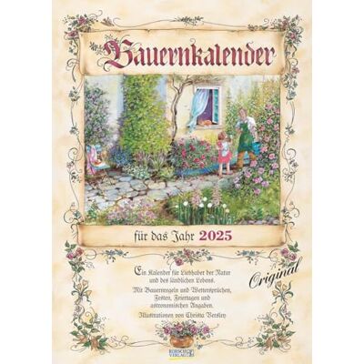 Korsch Verlag Calendario de agricultor 2025: Calendario de pared con sabiduría campesina e imágenes a juego, DIN A3 Korsch Verlag Calendario de agricultor 2025: Calendario de pared con sabiduría campesina e imágenes a juego, DIN A3