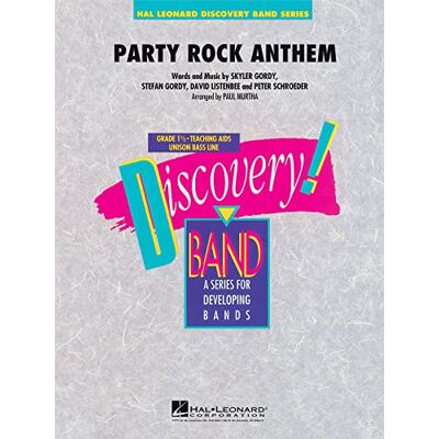 Hal Leonard Party Rock Anthem Concert Band/Harmonie SET Hal Leonard Party Rock Anthem Concert Band/Harmonie SET