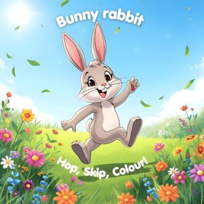 ART Bunny rabbit, hop, skip, colour: Adorable bunnies for creative fun ART Bunny rabbit, hop, skip, colour: Adorable bunnies for creative fun