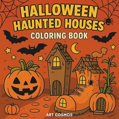 ART Halloween Haunted Houses: Coloring Book ART Halloween Haunted Houses: Coloring Book