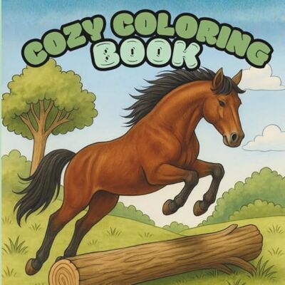 ART The Cozy Horse Coloring Book: Relaxing and Fun Pages for Horse Lovers of All Ages ART The Cozy Horse Coloring Book: Relaxing and Fun Pages for Horse Lovers of All Ages