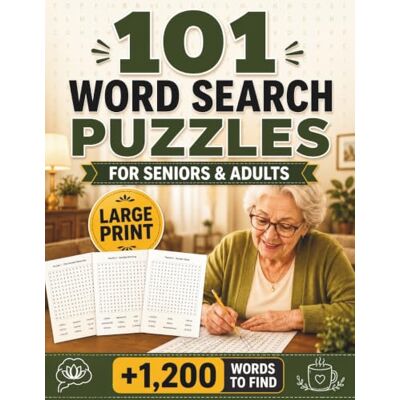Panda 101 Word Search Puzzles for Seniors & Adults: Large Print Word Search Book with Easy-to-Read Puzzles for Relaxation, Focus & Everyday Enjoyment Panda 101 Word Search Puzzles for Seniors & Adults: Large Print Word Search Book with Easy-to-Read Puzzles for Relaxation, Focus & Everyday Enjoyment