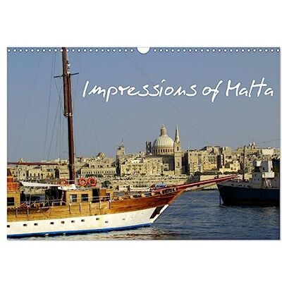 CALVENDO Impressions of Malta (Wall Calendar 2026 DIN A3 Landscape), 12 Month Wall Calendar CALVENDO Impressions of Malta (Wall Calendar 2026 DIN A3 Landscape), 12 Month Wall Calendar