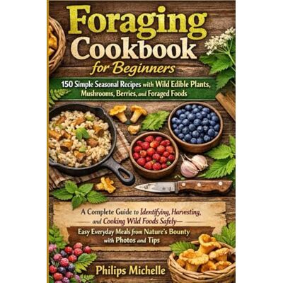 Philips Foraging Cookbook for Beginners: 150 Simple Seasonal Recipes with Wild Edible Plants, Mushrooms, Berries, and Foraged Foods: A Complete Guide to ... Meals from Nature's Bounty with Photos Philips Foraging Cookbook for Beginners: 150 Simple Seasonal Recipes with Wild Edible Plants, Mushrooms, Berries, and Foraged Foods: A Complete Guide to ... Meals from Nature's Bounty with Photos