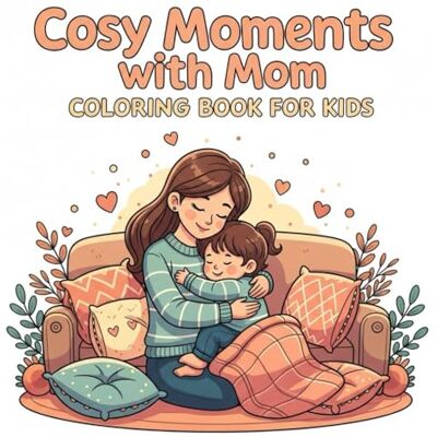 ART Cozy Moments with Mom Coloring Book for Kids: Sweet Mother and Child Coloring Pages, Cute Family Bonding Scenes, Love, Care and Warm Moments ART Cozy Moments with Mom Coloring Book for Kids: Sweet Mother and Child Coloring Pages, Cute Family Bonding Scenes, Love, Care and Warm Moments