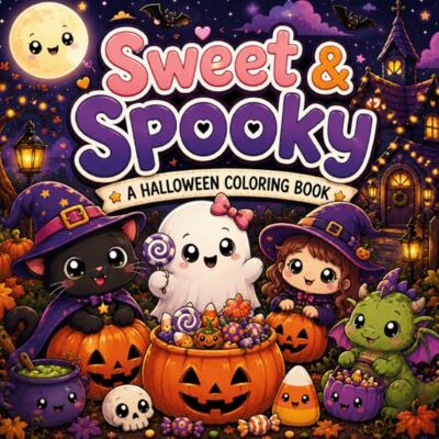 Becker Sweet & Spooky: A Halloween Coloring Book Becker Sweet & Spooky: A Halloween Coloring Book