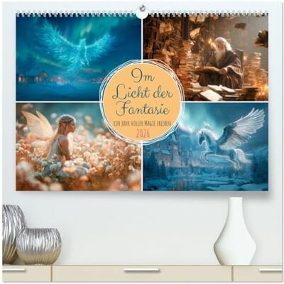 Viola, Melanie Im Licht der Fantasie (hochwertiger Premium Wandkalender 2026 DIN A2 quer), Kunstdruck in Hochglanz: Ein Jahr voller Magie erleben Viola, Melanie Im Licht der Fantasie (hochwertiger Premium Wandkalender 2026 DIN A2 quer), Kunstdruck in Hochglanz: Ein Jahr voller Magie erleben
