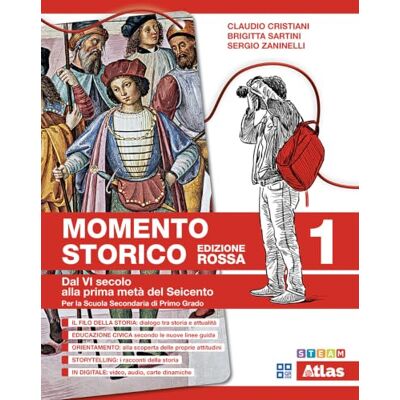 Cristiani, Claudio Momento storico. Saperi di base. Ediz. rossa. Con Fascicolo ponte "L'impero romano". Per la Scuola media. Con Contenuto digitale per download: ebook ... civica. «L'impero romano». Dal V... (Vol. 1) Cristiani, Claudio Momento storico. Saperi di base. Ediz. rossa. Con Fascicolo ponte "L'impero romano". Per la Scuola media. Con Contenuto digitale per download: ebook ... civica. «L'impero romano». Dal V... (Vol. 1)