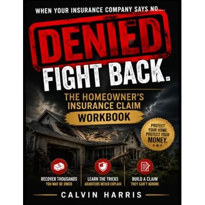 Calvin Denied: The Homeowner's Insurance Claim Workbook: What to Do When Your Claim Is Denied or Underpaid — Appeal Letters, Damage Inventories, Adjuster ... for Water, Fire, Wind, Hail & Theft Claims Calvin Denied: The Homeowner's Insurance Claim Workbook: What to Do When Your Claim Is Denied or Underpaid — Appeal Letters, Damage Inventories, Adjuster ... for Water, Fire, Wind, Hail & Theft Claims