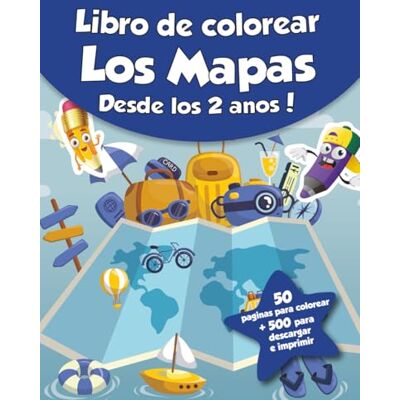 colorear, CRB Libro de colorear para niños Los Mapas (Desde los 2 años): ¡50 páginas para colorear + 500 para descargar e imprimir! colorear, CRB Libro de colorear para niños Los Mapas (Desde los 2 años): ¡50 páginas para colorear + 500 para descargar e imprimir!