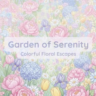 ART Garden of Serenity: Colorful Floral Escapes ART Garden of Serenity: Colorful Floral Escapes