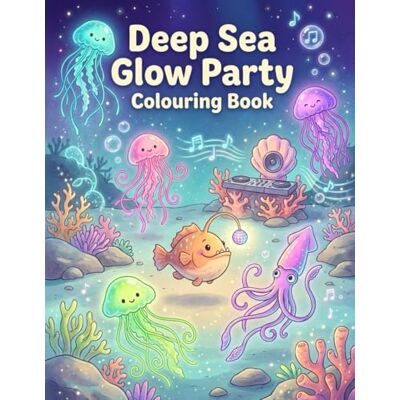 Andersson Deep Sea Glow Party: Colouring Book Andersson Deep Sea Glow Party: Colouring Book