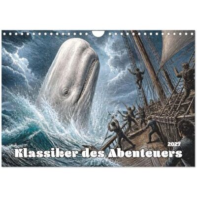 Braun Klassiker des Abenteuers (Wandkalender 2027 DIN A4 quer), Monatskalender: Abenteuer-Illustrationen im stilvollen Holzstich-Look von Gustave Dore. Braun Klassiker des Abenteuers (Wandkalender 2027 DIN A4 quer), Monatskalender: Abenteuer-Illustrationen im stilvollen Holzstich-Look von Gustave Dore.