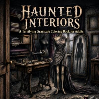 ART Haunted Interiors: A Terrifying Adult Grayscale Coloring Book Filled with Haunted Rooms, Creepy Houses, Ghostly Hallways, Abandoned Interiors & Psychological Horror (Halloween Haunted Collection) ART Haunted Interiors: A Terrifying Adult Grayscale Coloring Book Filled with Haunted Rooms, Creepy Houses, Ghostly Hallways, Abandoned Interiors & Psychological Horror (Halloween Haunted Collection)