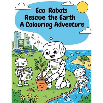 Andersson Eco-Robots Rescue the Earth Colouring Book: Fun & Educational Environmental Adventures for Kids Andersson Eco-Robots Rescue the Earth Colouring Book: Fun & Educational Environmental Adventures for Kids